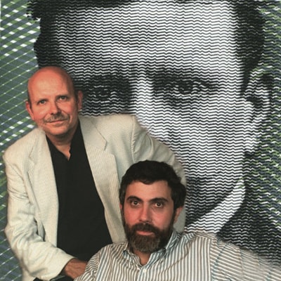 Timo-Erkki Heino ja Paul Krugman (1997).