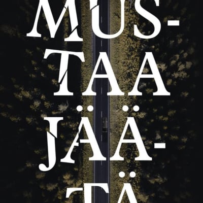 Pärmen till Anne Vuori-Kemiläs roman "Mustaa jäätä".