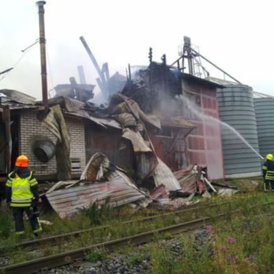 Brand i Nousis augusti 2014