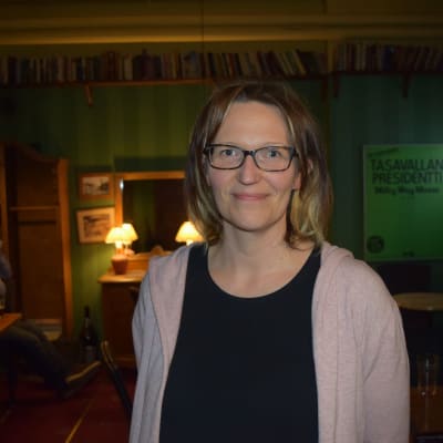 De grönas ordförande i Lojo, Katja Hussi.