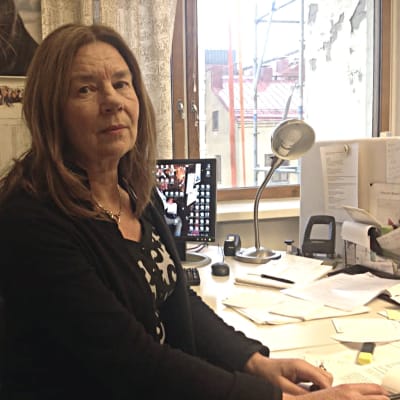 Elisabeth Jansson, förtroendeman och informationschef vid Schildts & Söderströms.