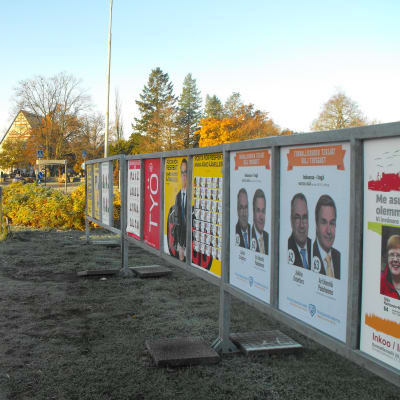 valplakat i Ingå