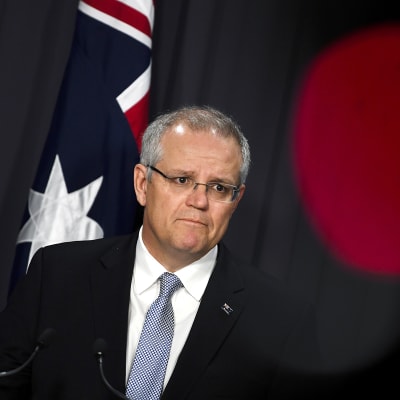 australian pääministeri Scott Morrison