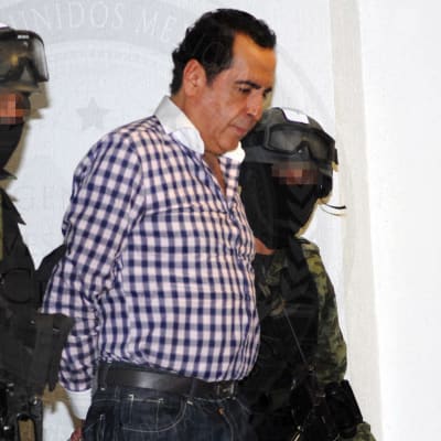 Hector Beltran Leyva pidätettynä