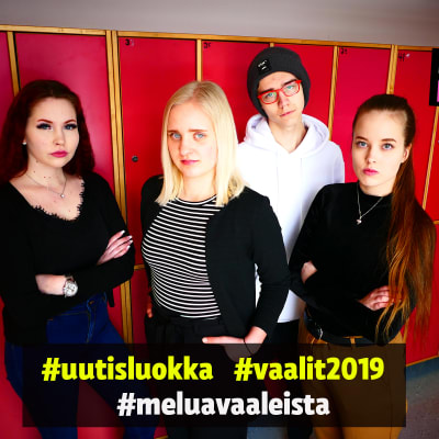 Helsingin medialukion uutisluokkalaiset tenttaavat puolueiden puheenjohtajia