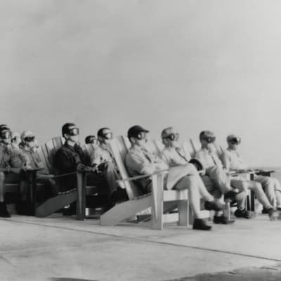 people wearing protective goggles