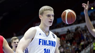 Lauri Markkanen har varit Finlands bästa spelare i U20-EM.