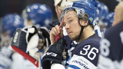 Jussi Jokinen i lejonuniform.