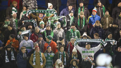Akillesfans, HIFK-Akilles, januari 2015.