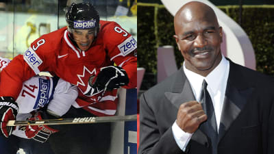 Evander Kane och Evander Holyfield