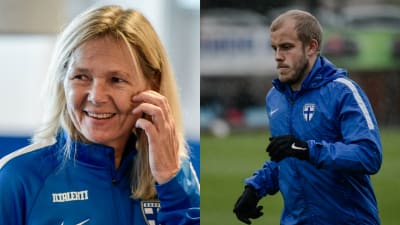 Anna Signeul och Teemu Pukki.