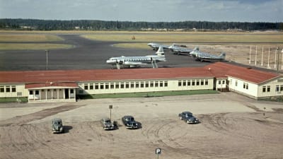 Seutulan lentoasema vuonna 1953.