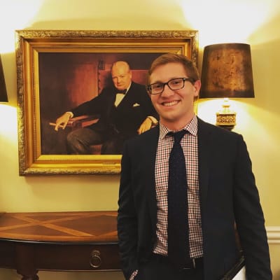 Studentrepublikanen Bobby Miller i New York.
