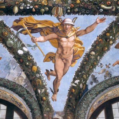 Raphaelin kattofresko Cupidosta ja Psykhestä