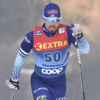 I början av januari tävlade Lari Lehtonen i italienska Val di Fiemme.