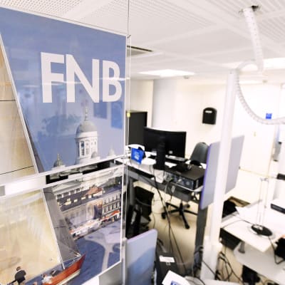 FNB:n toimitus Voimatalossa Helsingissä.