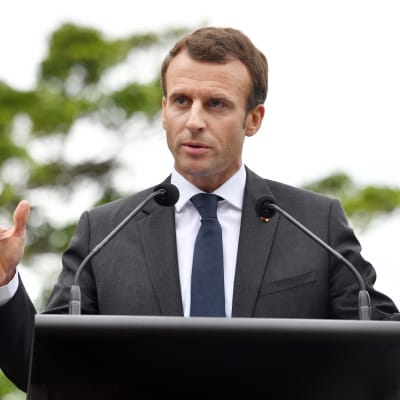 Ranskan presidentti Emmanuel Macron