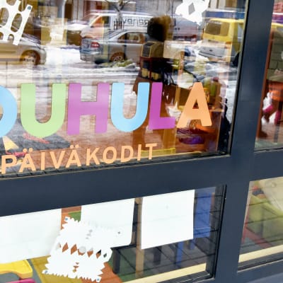 Touhulan päiväkoti Helsingin Lauttasaaressa.
