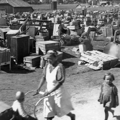 Evakot Vöyrissä 1944