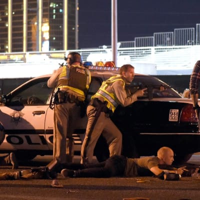 Polis i Las Vegas.