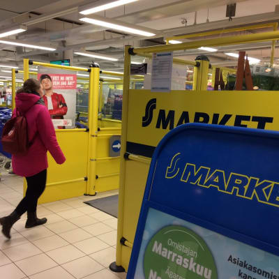 S-market i köpcentret Lundi i Borgå.