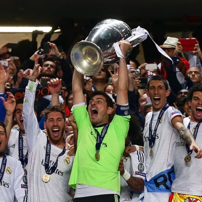 Real Madrid vann Champions League säsongen 2013-2014.