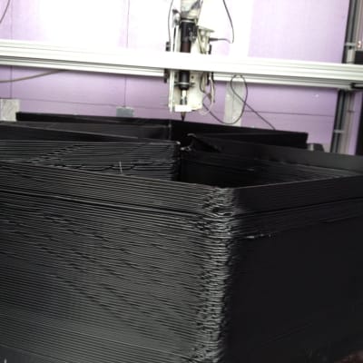 3D-printrar kan printa hela hus.