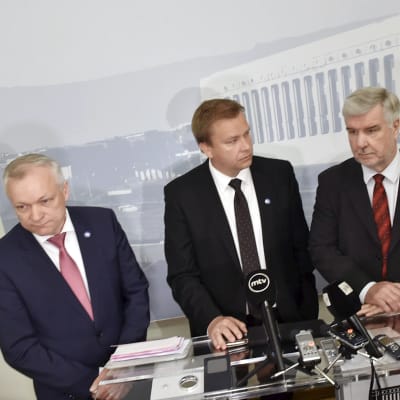 Kalle Jokinen, Antti Kaikkonen ja Toimi Kankaanniemi