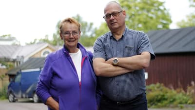 Lena Selén och Egon Blomqvist.