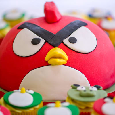 Angry Birds kakku
