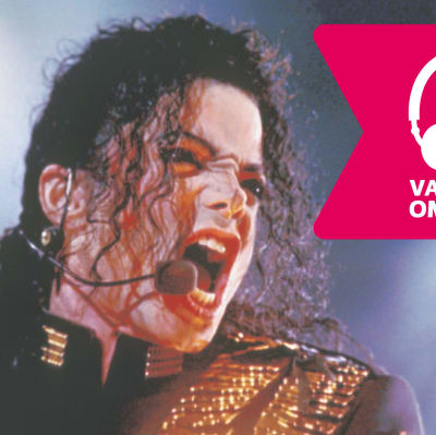 Michael Jackson och Musiktestets logo
