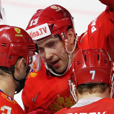 Ryssland jublar i hockey-VM 2018.