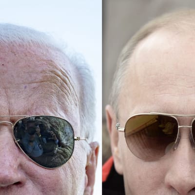 Joe Biden och Vladimir Putin