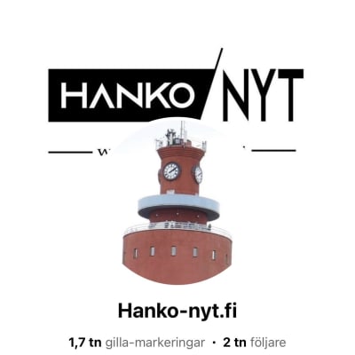 Facebooksida - Hanko Nyt 