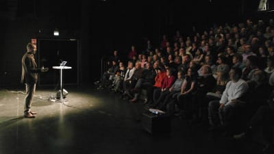 christer fuglesang, föreläsning i pargas