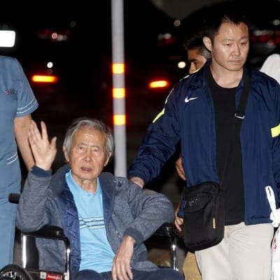 Alberto Fujimori vapautui sairaalasta.