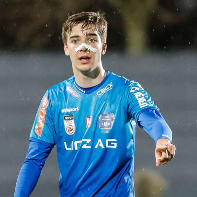 Juhani Pikkarainen i FC Blau Weiss Linz.