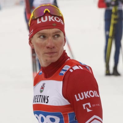 Aleksandr Bolsjunov efter målgång.
