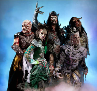 Lordi bandet som monster.