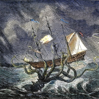 Puupiirros purjelaivasta