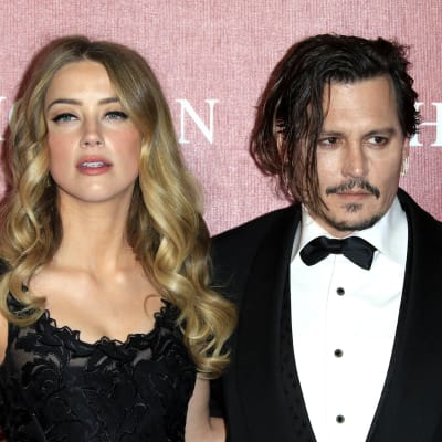 Amber Heard ja Johnny Depp.