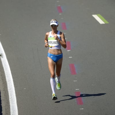 Anne-Mari Hyryläinen Rion olympialaisissa.