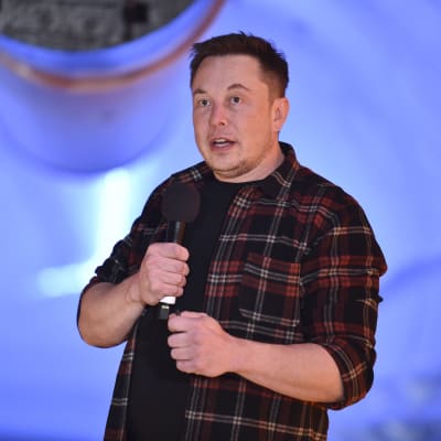Elon Musk puhumassa Kaliforniassa joulukuussa 2018.