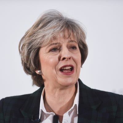 Theresa May.