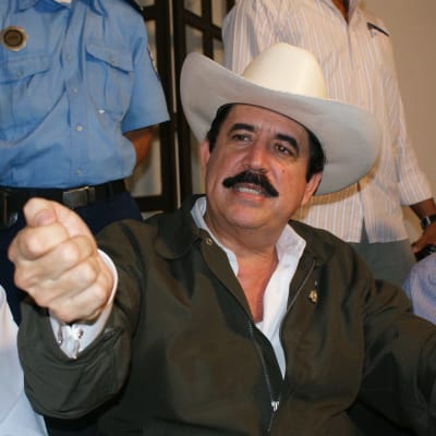 Honduras före detta president Manuel Zelaya