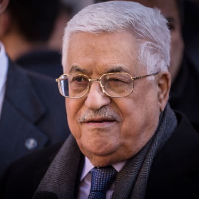Palestiinalaisten presidentti Mahmoud Abbas.