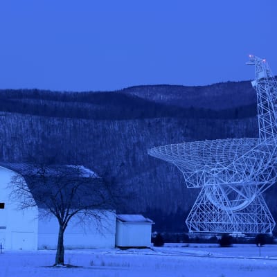Green Bank -radioteleskooppi sijaitsee Länsi-Virginiassa Yhdysvalloissa.