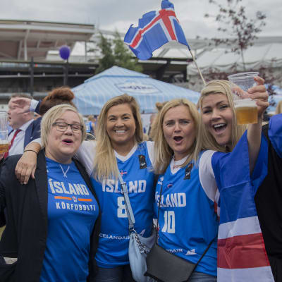 Korisfaneja Islannista.