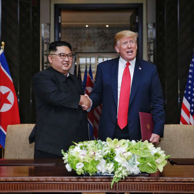 Kim Jong-un ja Donald Trump