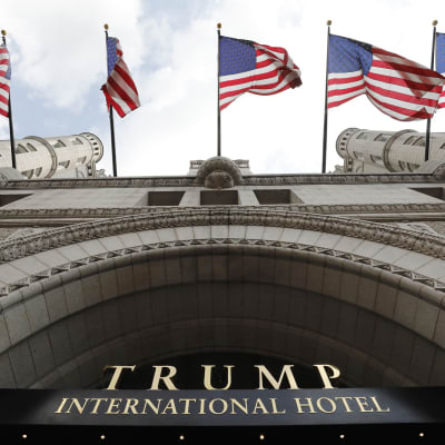 Trump International -hotelli avattiin Washingtonissa syksyllä 2016.